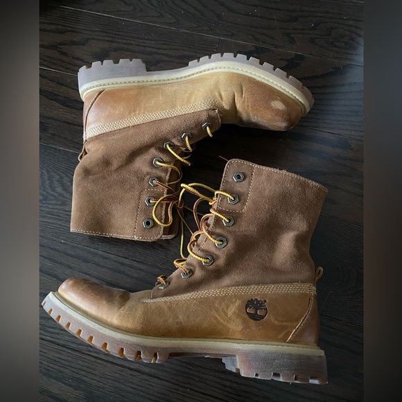 Timberland Earthkeepers Suede/Leather Lace Up Boots - Picture 1 of 10